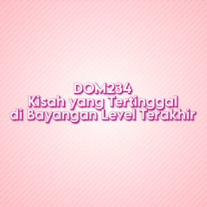 DOM234 Kisah yang Tertinggal di Bayangan Level Terakhir